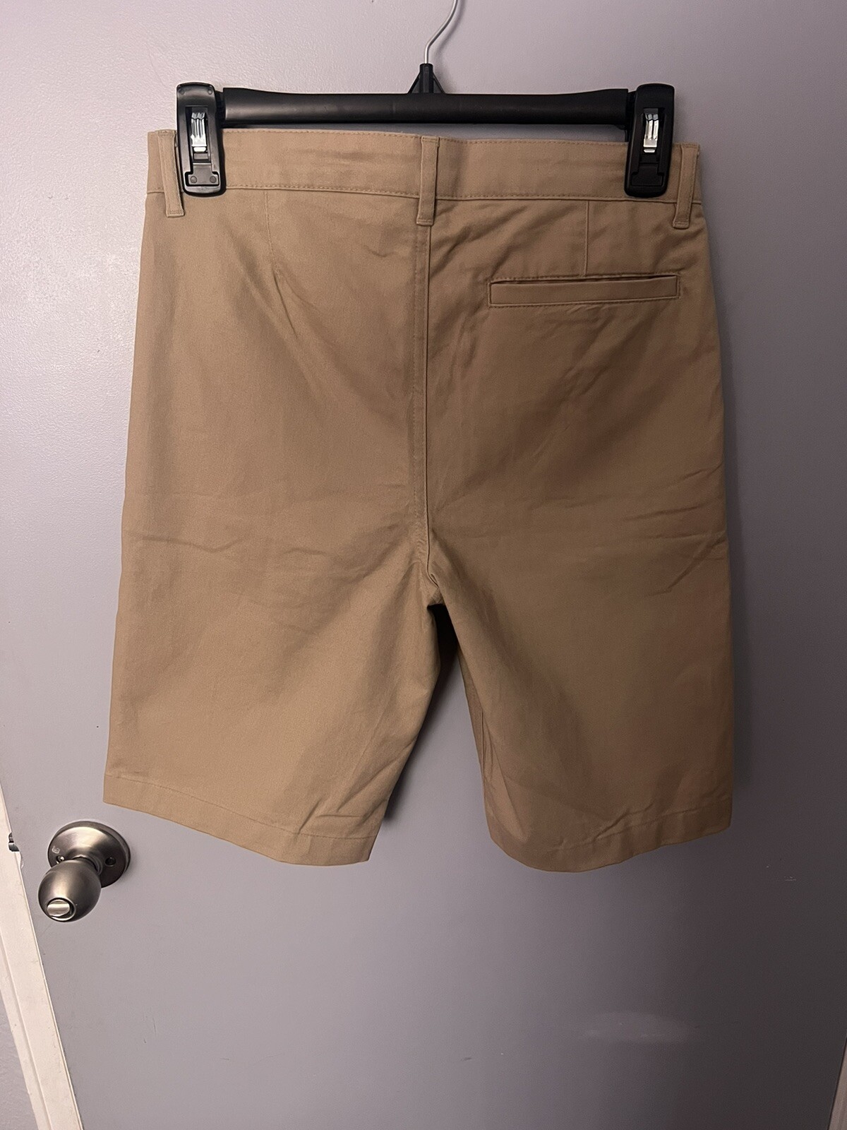 Boys Flat Front Twill Chino School Uniform Shorts, Old Navy, Size 14. NWT
