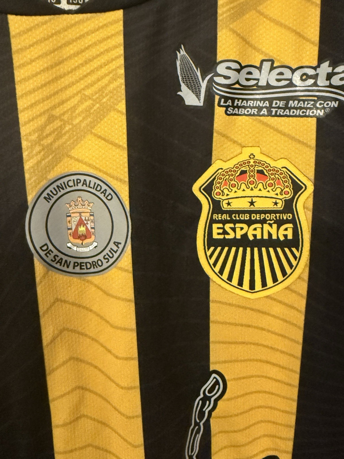 Kelme Real España Honduras Soccer Jersey Authentic Real Youth Kids Size 12