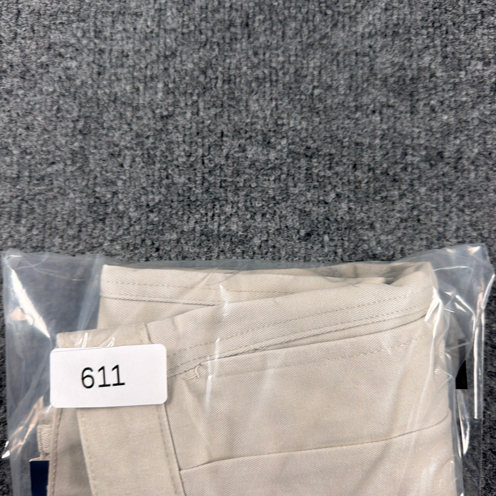 Chaps Pleated Front Pants Boys 12 Regular Cement Tan Schoolwear Adjustable Waist