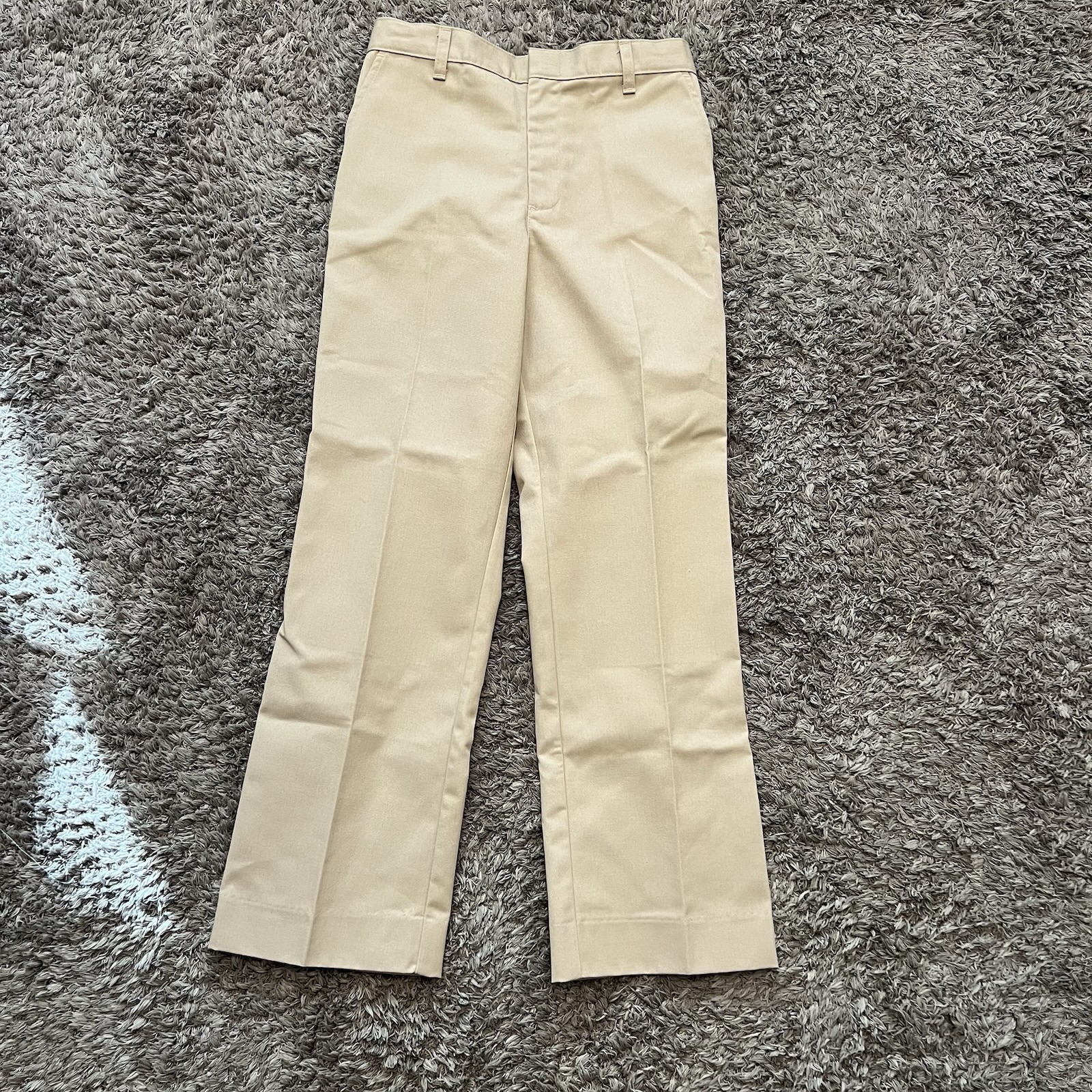 Tom Sawyer Tan Khaki Boys School Uniform Pants Size 11 Regular Youth New Slacks