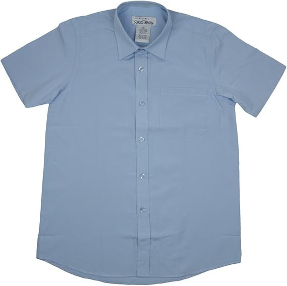 GALAXY BY HARVIC SCHOOL BOYS SCHOOL UNIFORMS SHORT SLEEVE SIZE 10 – BLUE