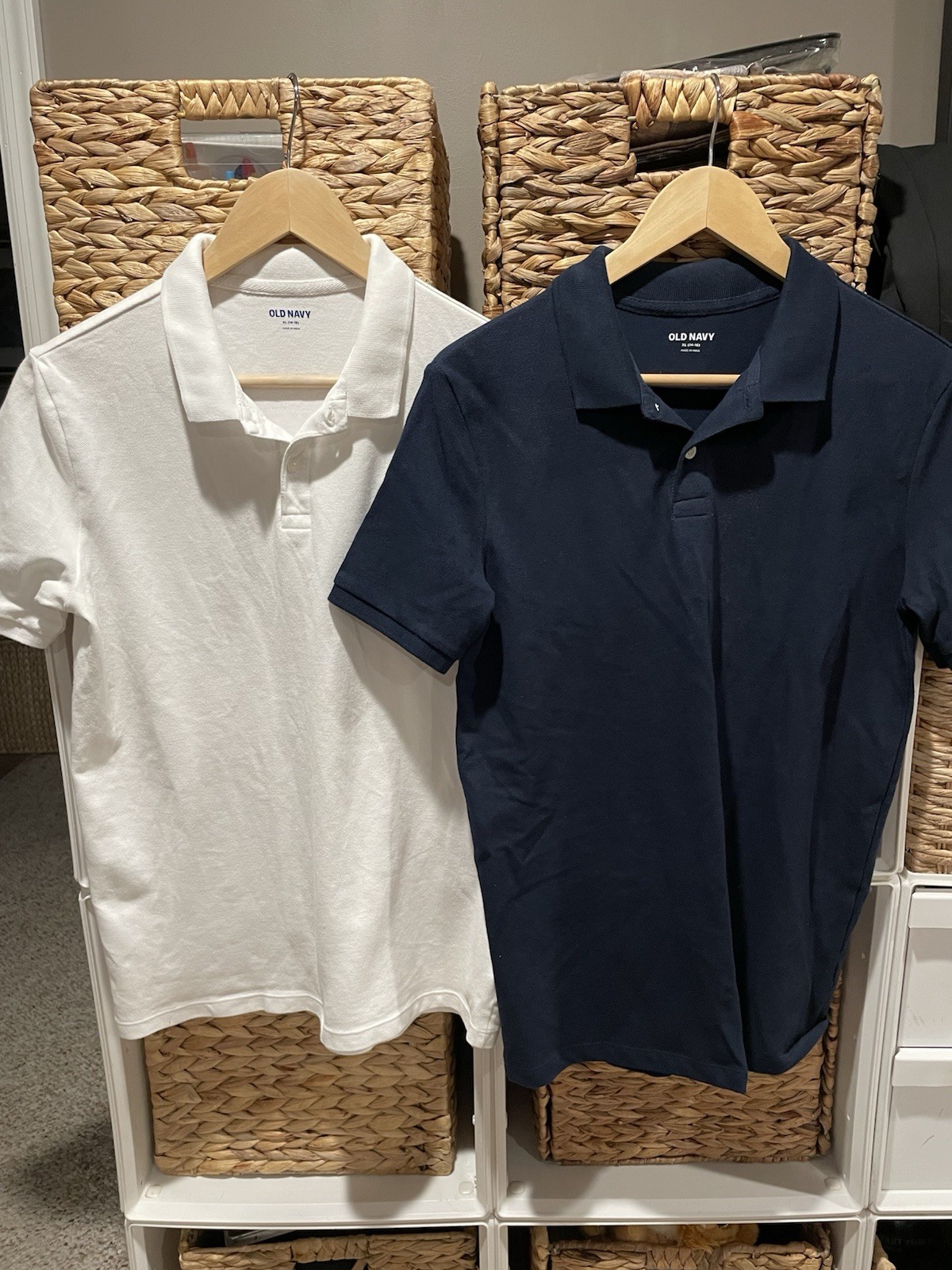 Boys Classic Polo Shirts-Back to School Collared Uniform Shirts-Size 14/16