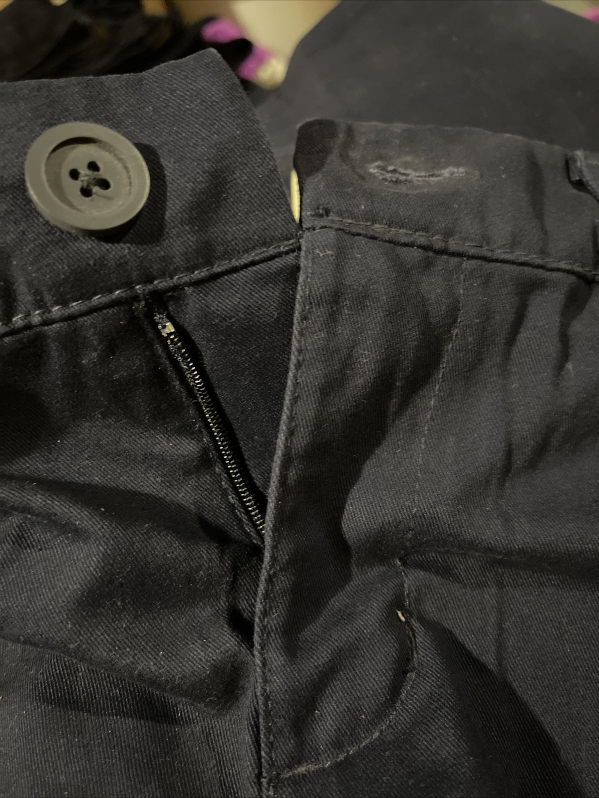 NEW CHEROKEE UNIFORM ADJUSTABLE WAIST NAVY PANTS Girls Target SIZE 10+ Plus