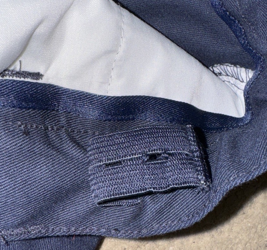 New French Toast Youth Boys Sz 10 Slim 22 X 25 School Uniform Pants Blue Navy