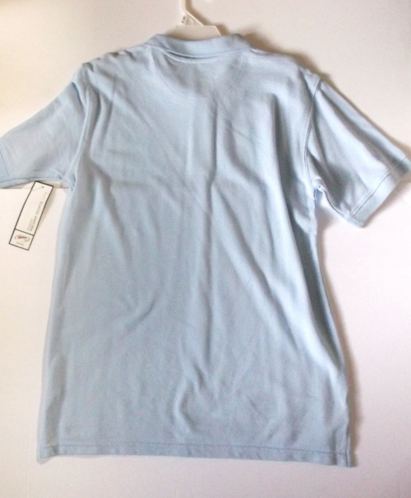 George School Uniform Boys Short Sleeve Performance Polo Shirt Size XL 14-16
