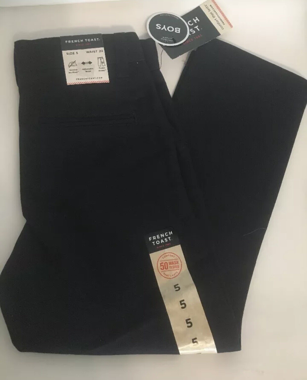French Toast Boys School Uniform Adjustable Waist Pants Color & Size Varies NWT