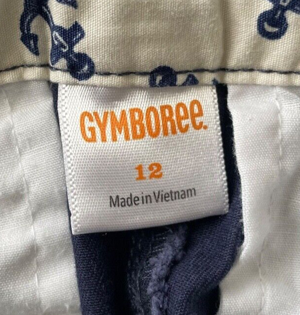 Boys Gymboree School Uniform Shorts Lot – Size 12 – Navy