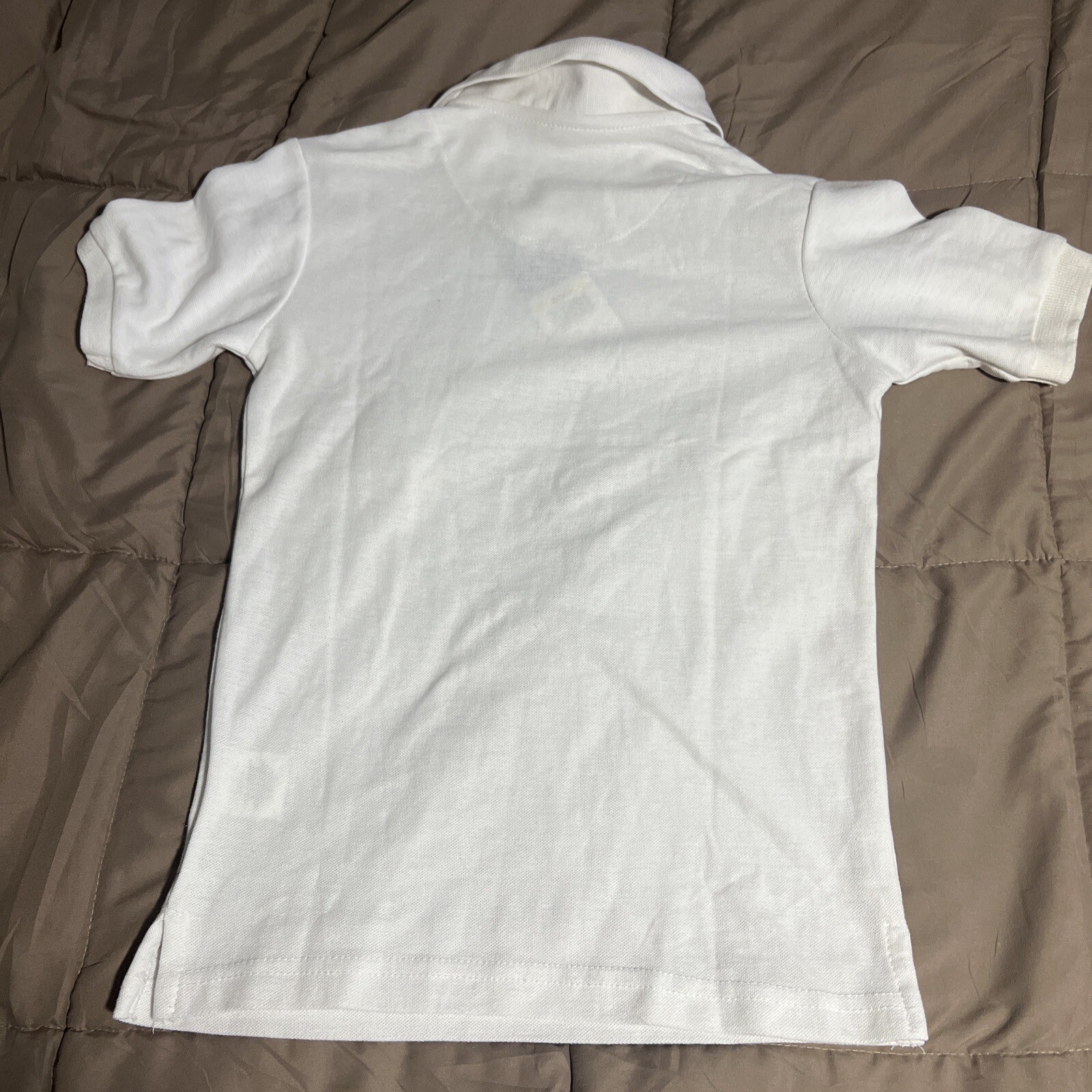 New Boys Youth Izod Polo Shirt White- School Uniform XL