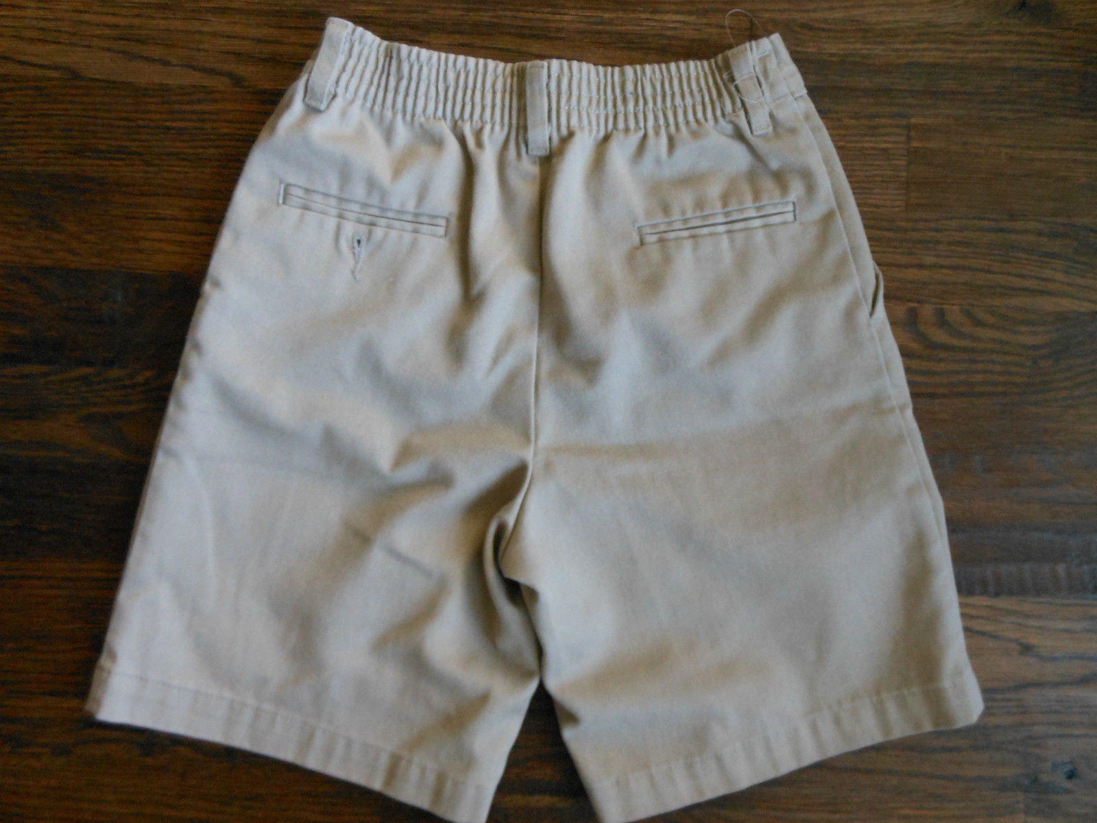 Boy’s Tan Pleated School Uniform Shorts Size 10/12