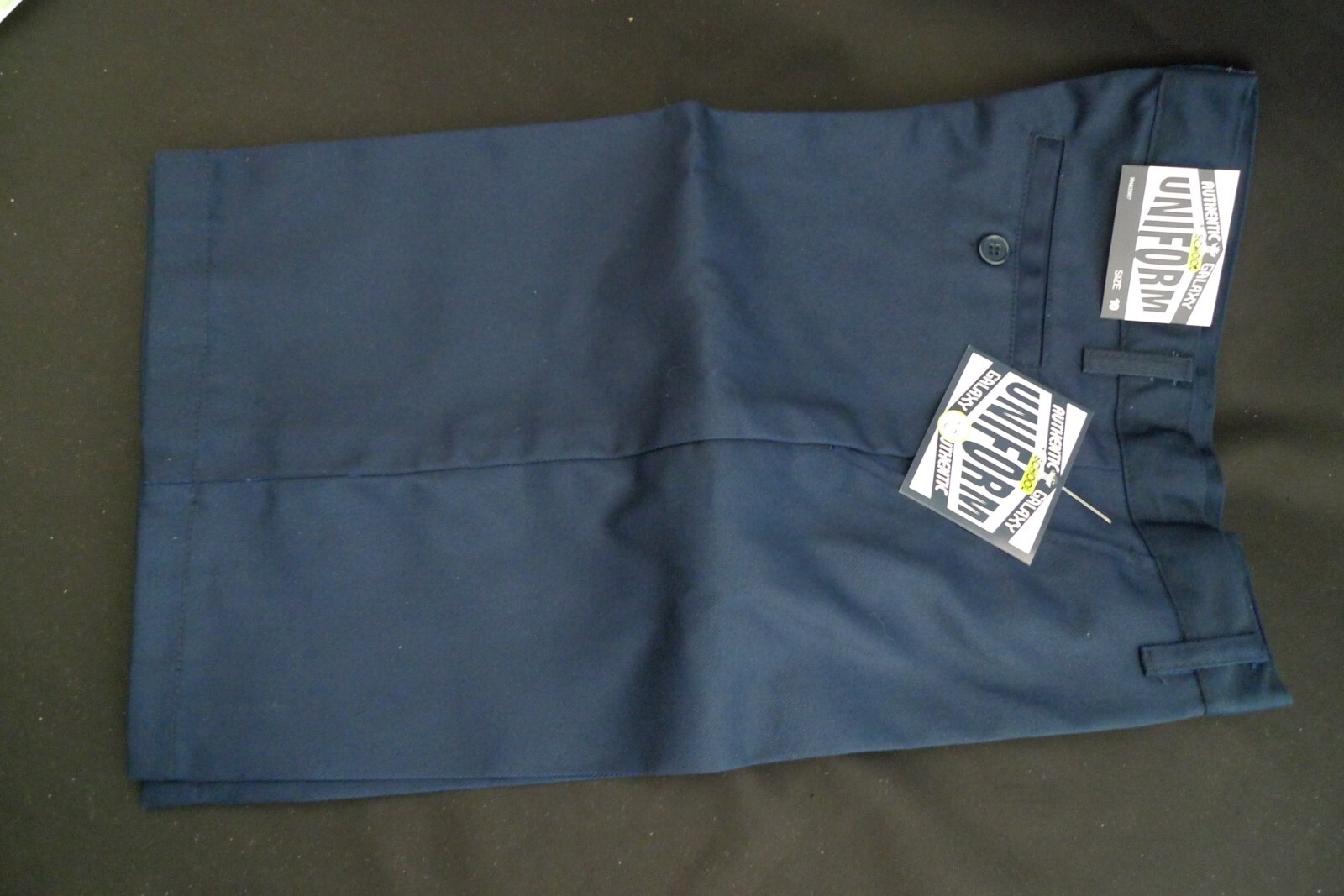 AUTHENTIC GALAXY SCHOOL UNIFORM SHORTS NAVY BLUE ADJUSTABLE SIZE 10 NEW W/ TAGS