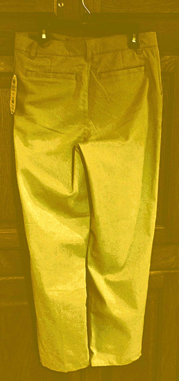 NWT Wonder Nation Flat Front, Khaki Twill Pants-Adj Waist-4 Pockets-Boy’s Sz 14
