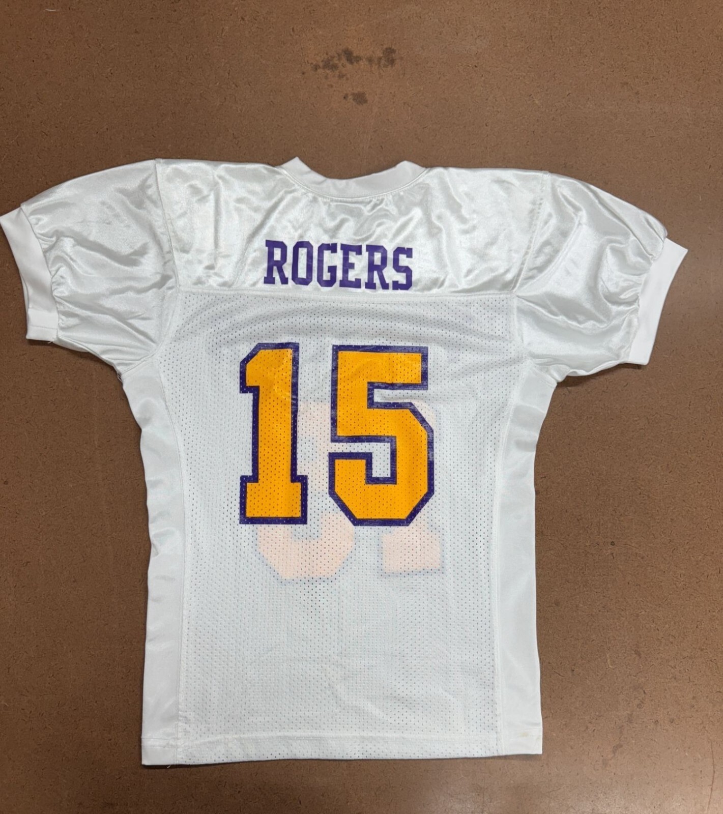 Vikings ROGERS #15 Football Jersey Size Youth Medium