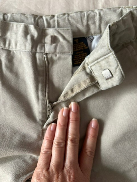 Universal School Uniform Shorts Boys Size 8 Khaki Adjustable Waist Band Unisex