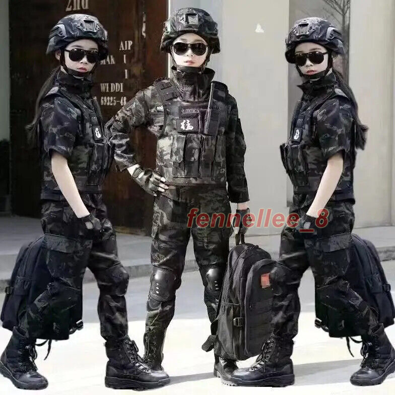New Children’s Special Forces Combat Uniform, New Camouflage Training Suits