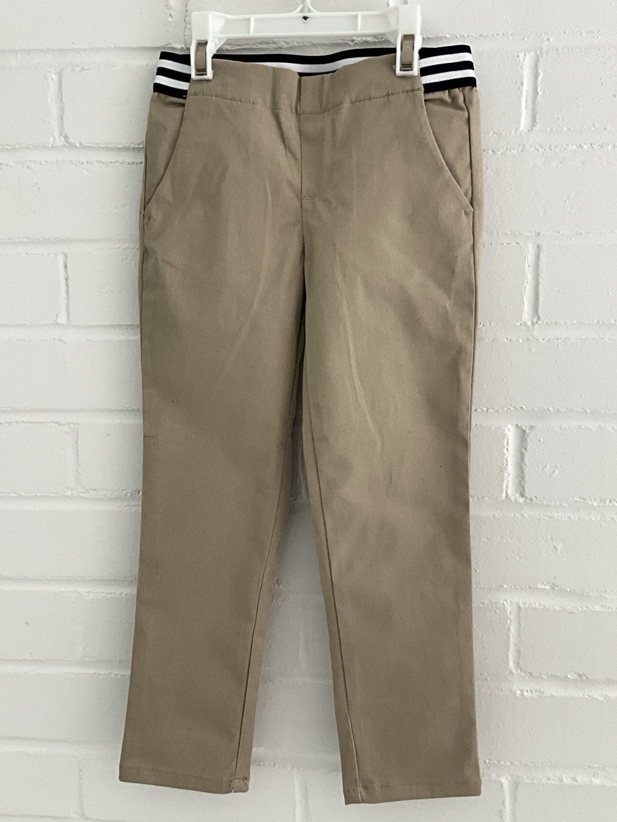 Boys Size 4 French Toast Khaki Tan Classic Uniform Pants