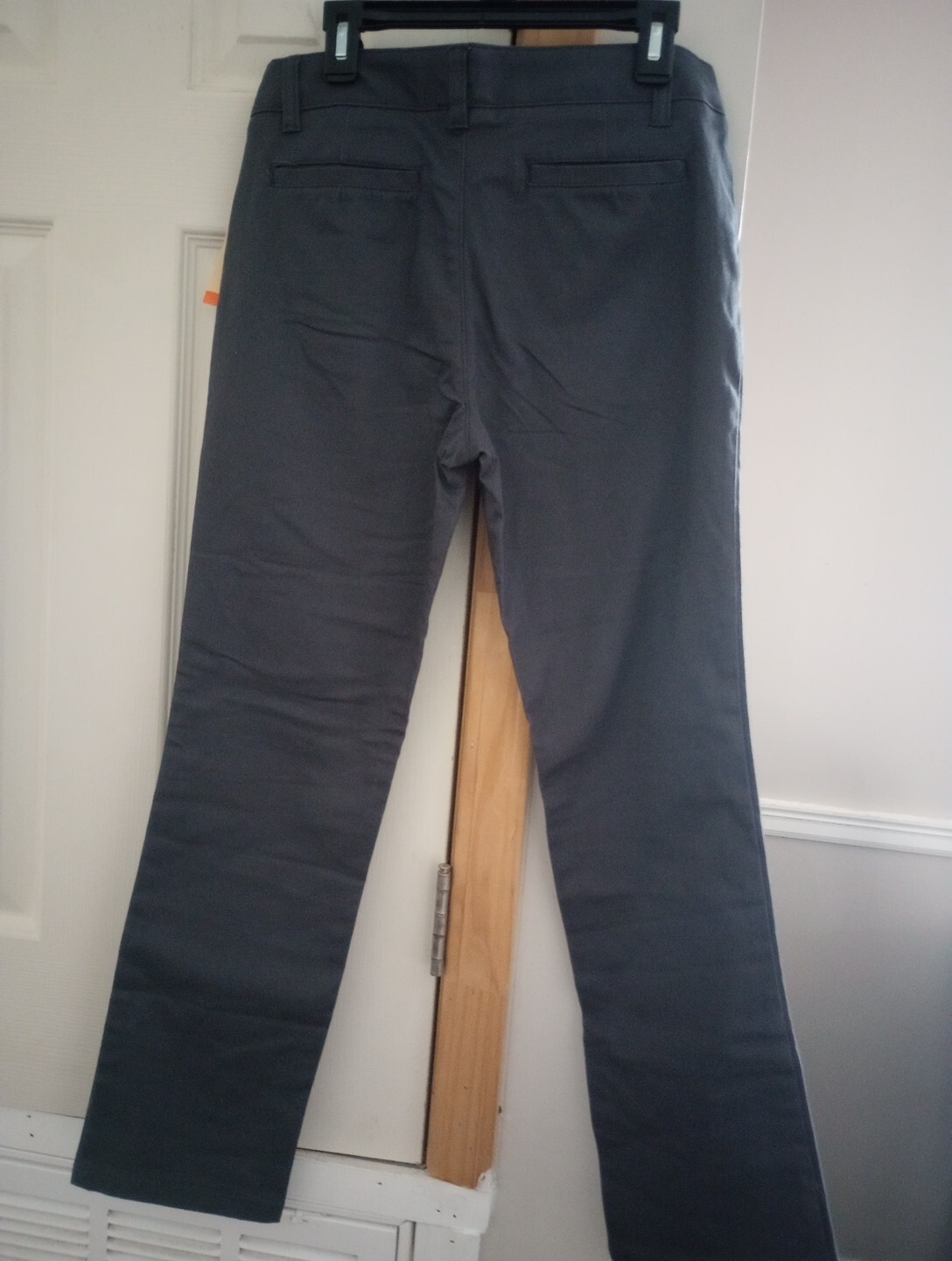 French Toast Boys Adjustable Waist Straight Uniform Pants Heather Grey Size 14