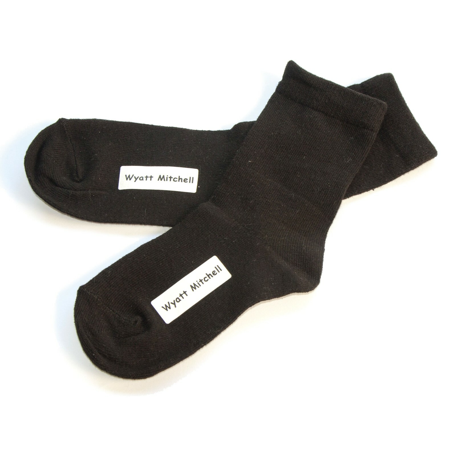 12 Stretch Tags Iron-on tags The ultimate nametape for socks and stretch fabric