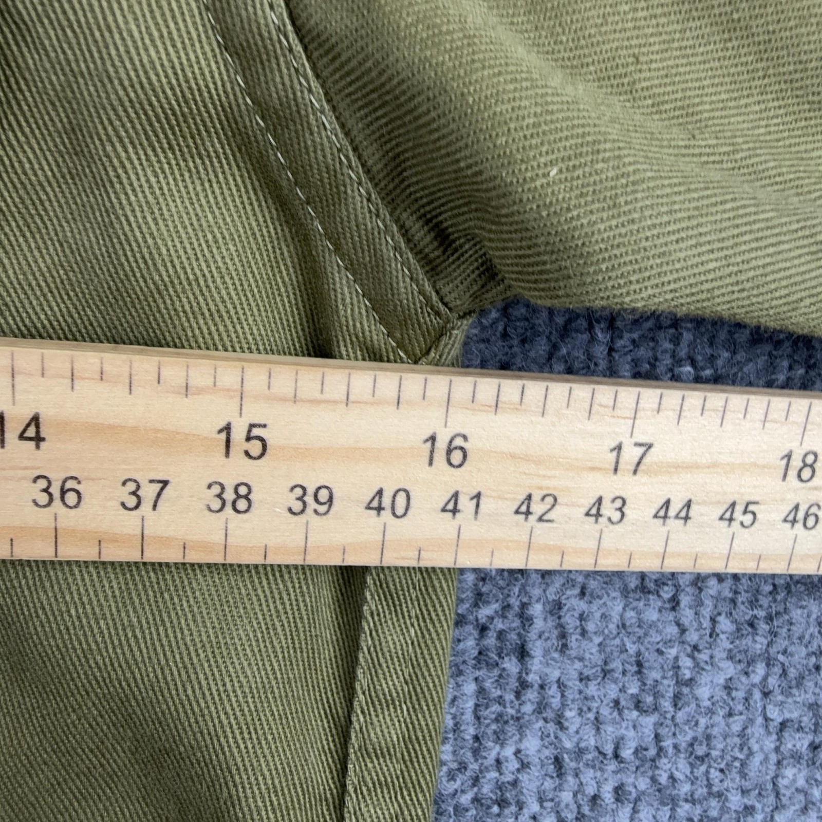 Vintage Boy Scouts Of America Shirt Boys Medium Green Uniform Twill Patches