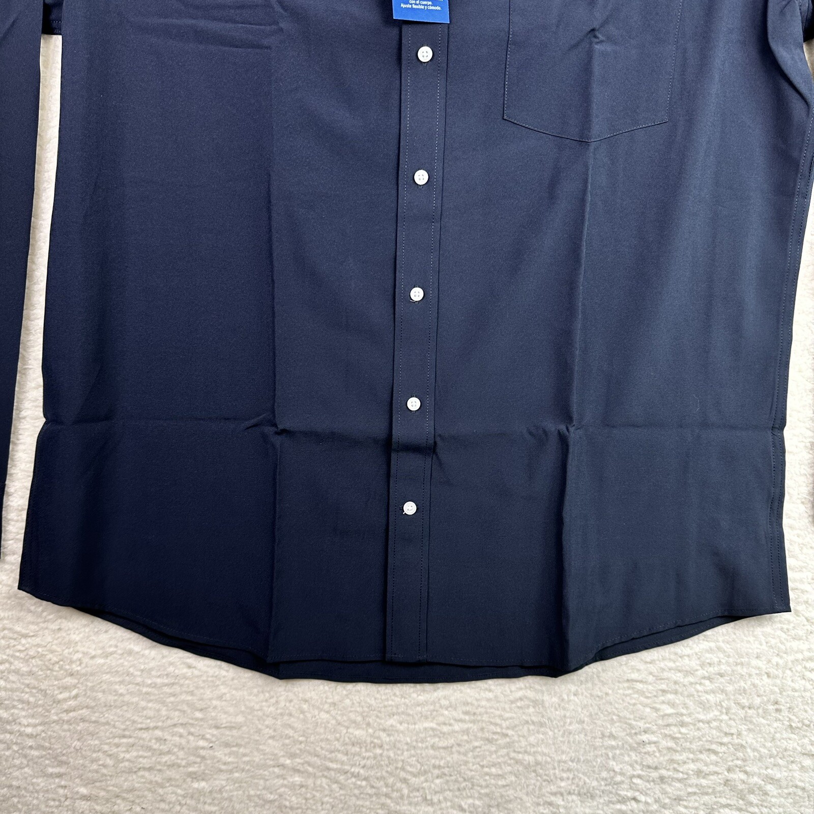 Nautica Young Men’s School Uniform Long Sleeve Performance Size XL Navy