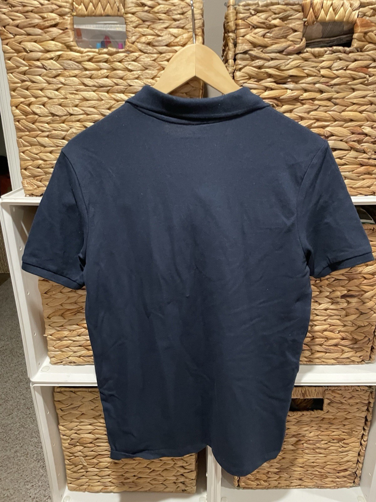 Boys Classic Polo Shirts-Back to School Collared Uniform Shirts-Size 14/16