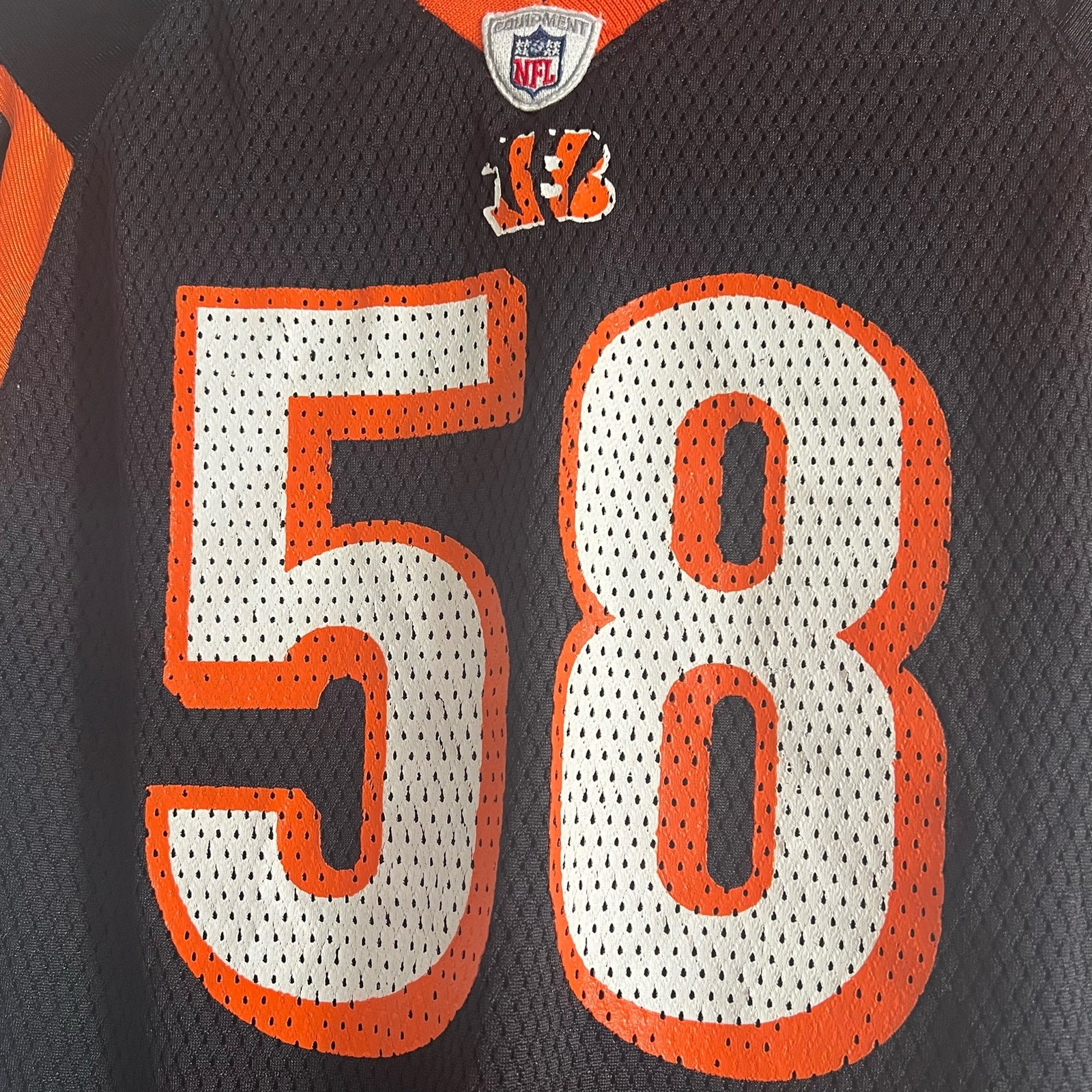Rey Maualuga Rebook NFL Boys Football Jersey- Size L (7)