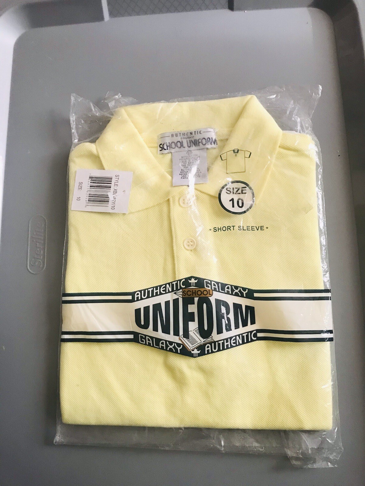 Authentic Galaxy School Uniform Set Size 10 Boy