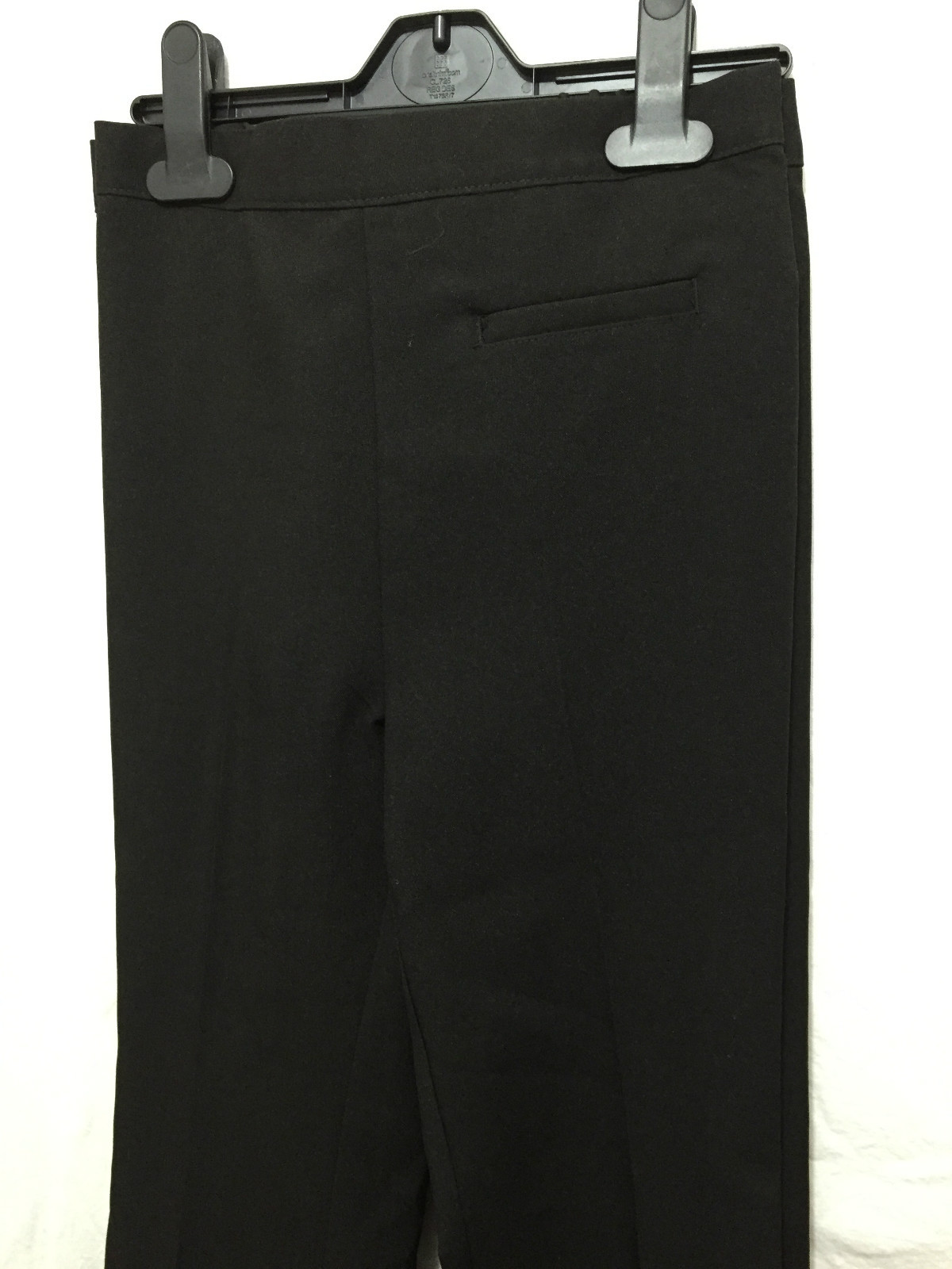 BNWT Boys Sz 11 Years BHS Pack of 2 Black Elastic Waist Dress or School Pants