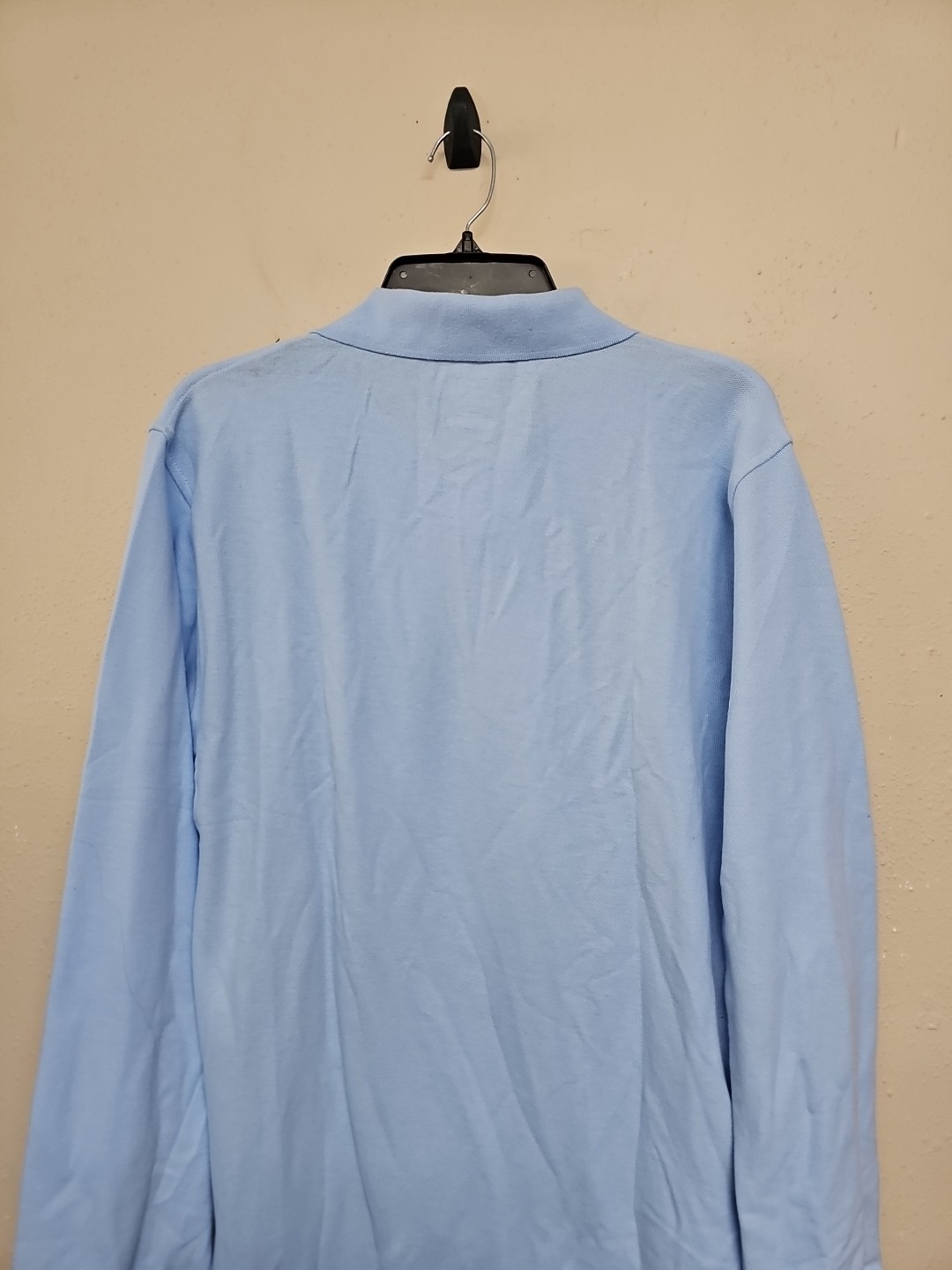 NWT FRENCH TOAST Boy’s Uniform T-Shirt Long Sleeve Cotton Blend Blue.Size XL