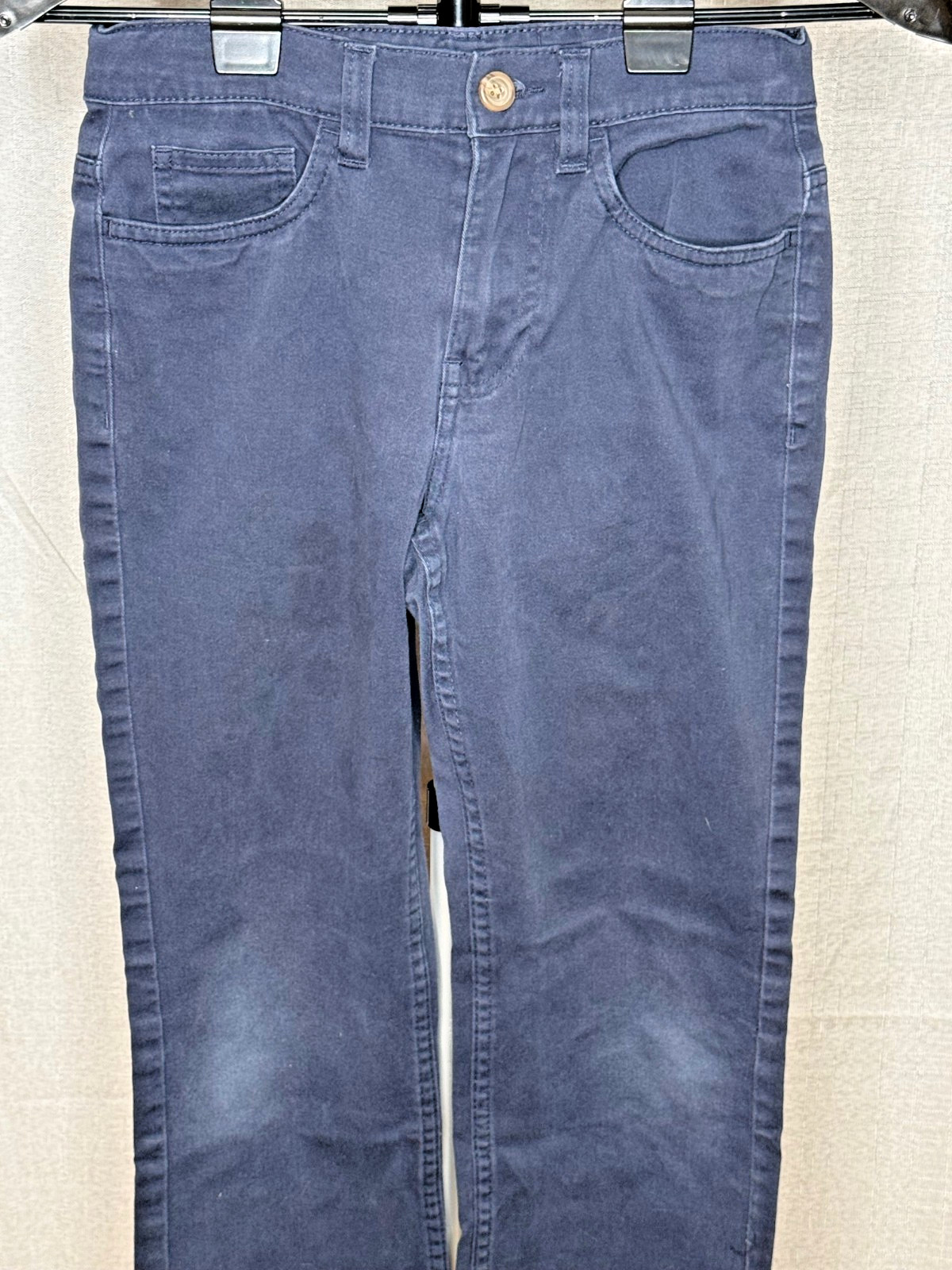 Nautica – Boy’s Navy Blue School Uniform 5 Pocket Pants – Size 12
