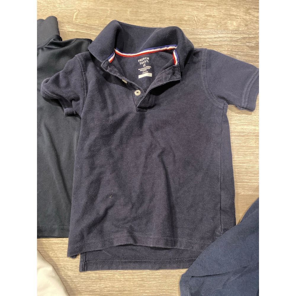 Uniform shirts Size 4t Bundle of 5