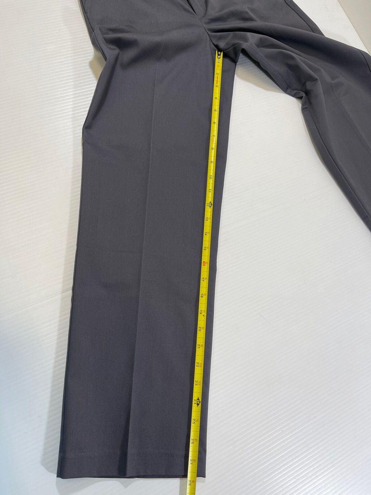George Boys Cotton Blend Granite Gray Straight Fit School Uniform Pants 14