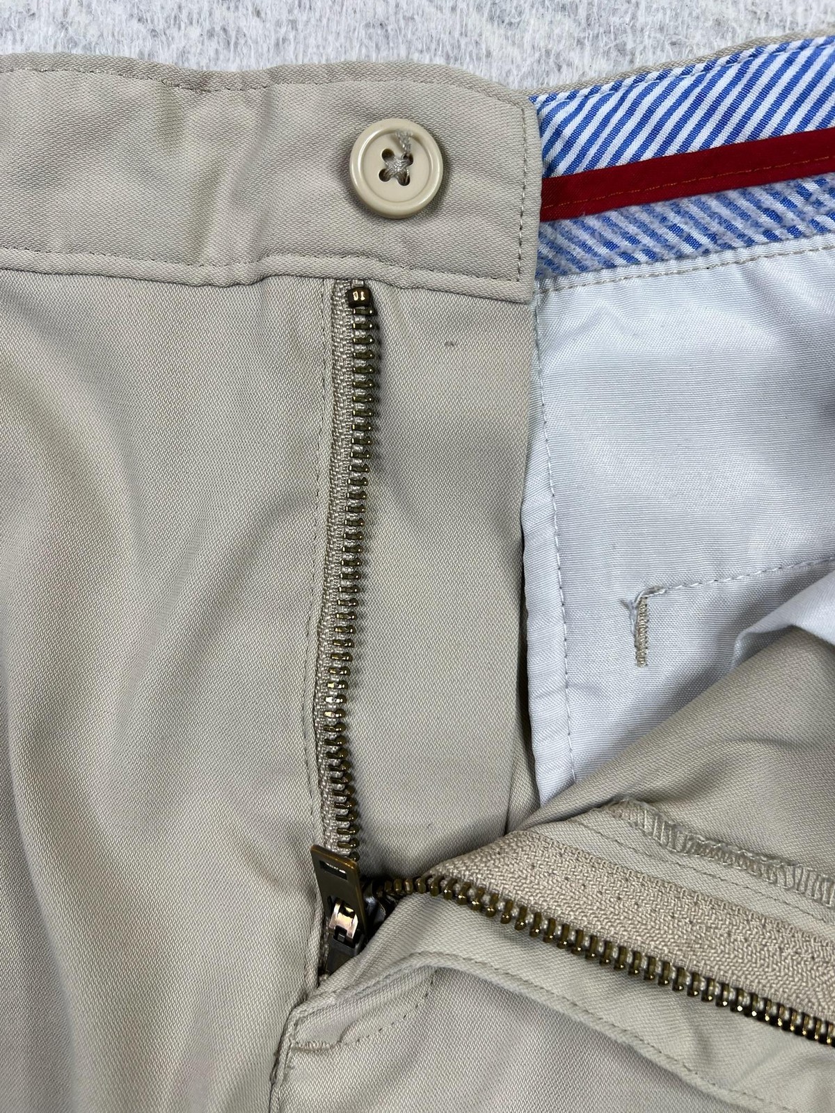 Tommy Hilfiger Shorts Boys 14 Regular Khaki Beige School Uniform Chino Stretch