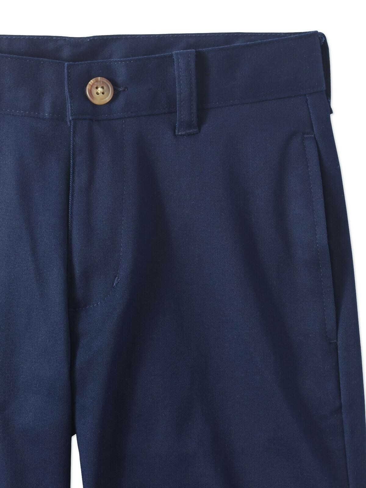 Wonder Nation Shorts Boys Size 8 Navy School Uniform Super Soft Flat Front –F5
