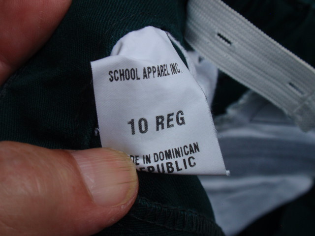 LOT OF 5 FLYNN & O’HARA BOY’S KID’S SCHOOL UNIFORM GREEN SHORTS SIZE 10 REGULAR