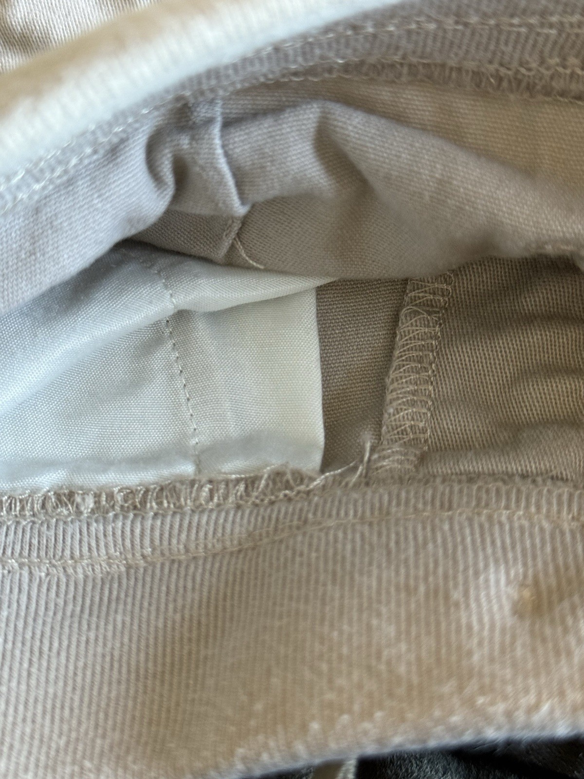Chaps Kids Unisex Size 6X Tan Khaki School Uniform Cargo Shorts