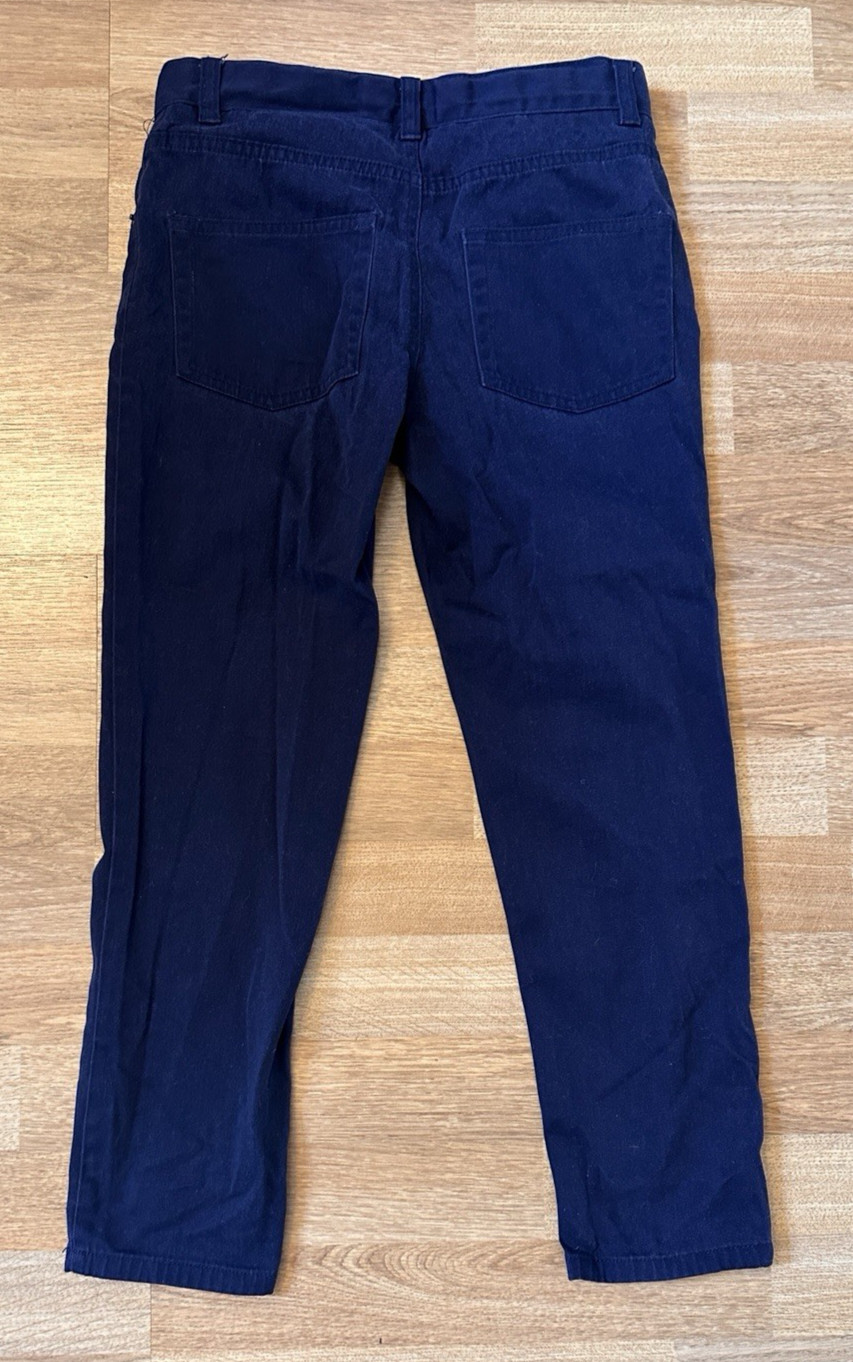 Lot of 2 French Toast Navy Blue School Uniform Slim Pants – Size 10