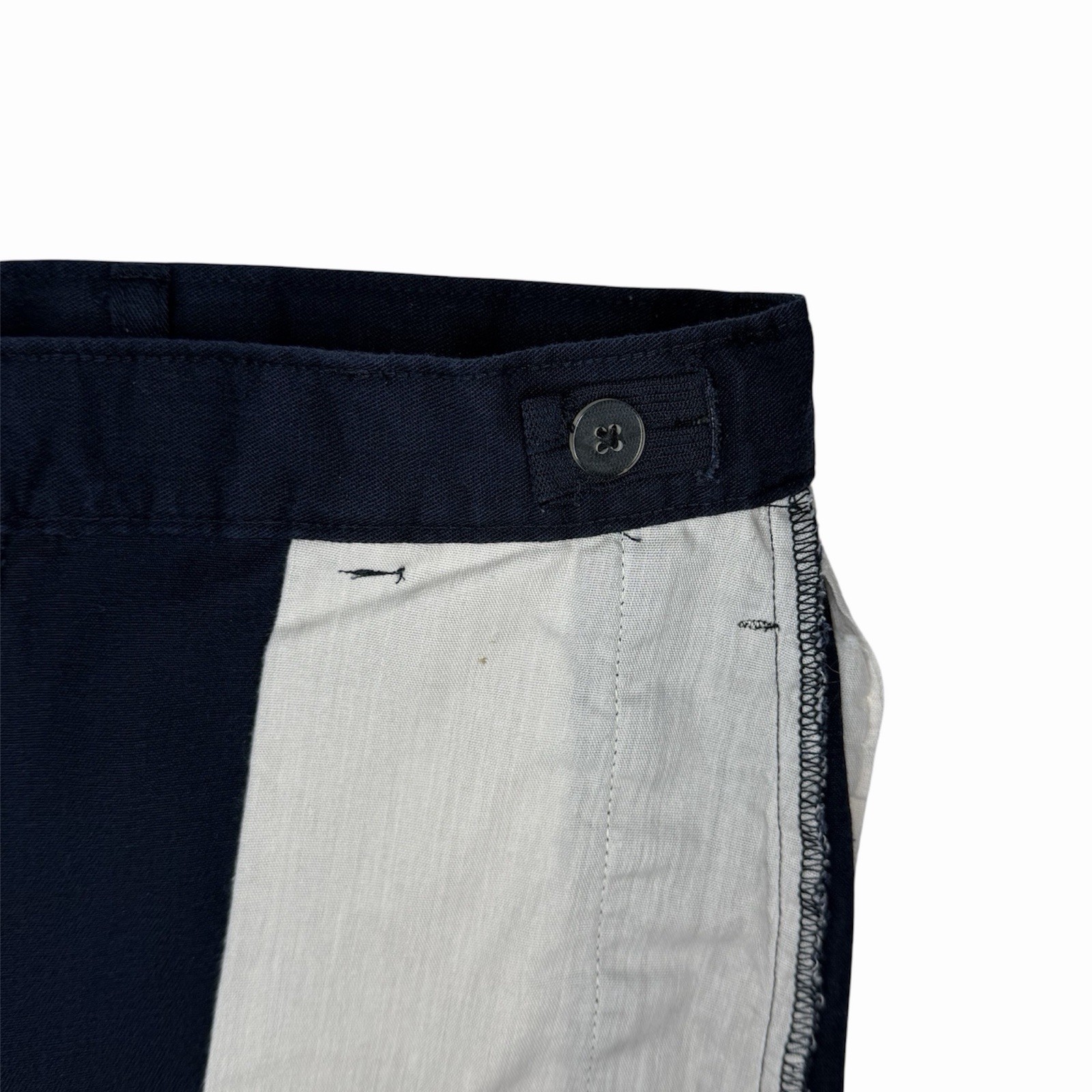 Dockers Boys School Uniform Shorts Lot 2 Size 8 Regular Khaki Navy Flat Front