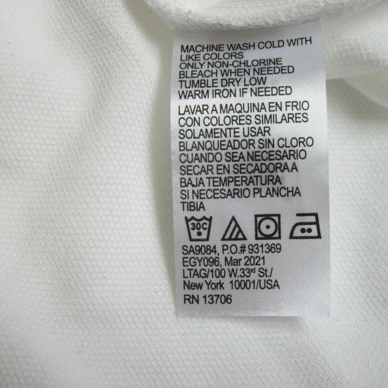 French Toast Boys Size S Short Sleeve School Uniform Collared Polo Shirt White