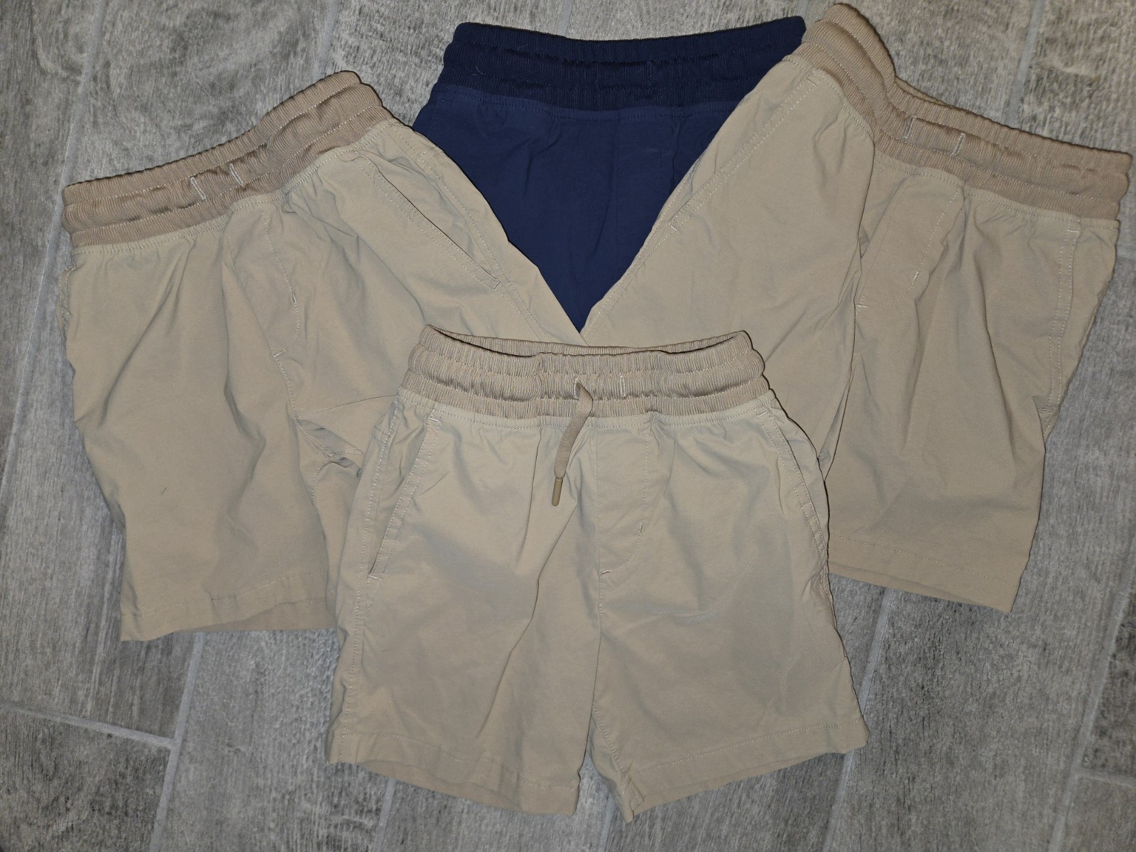 Boys School Uniform Lot of Small 3-pants, Small 4-shorts, Large 4-Polo Shirts.