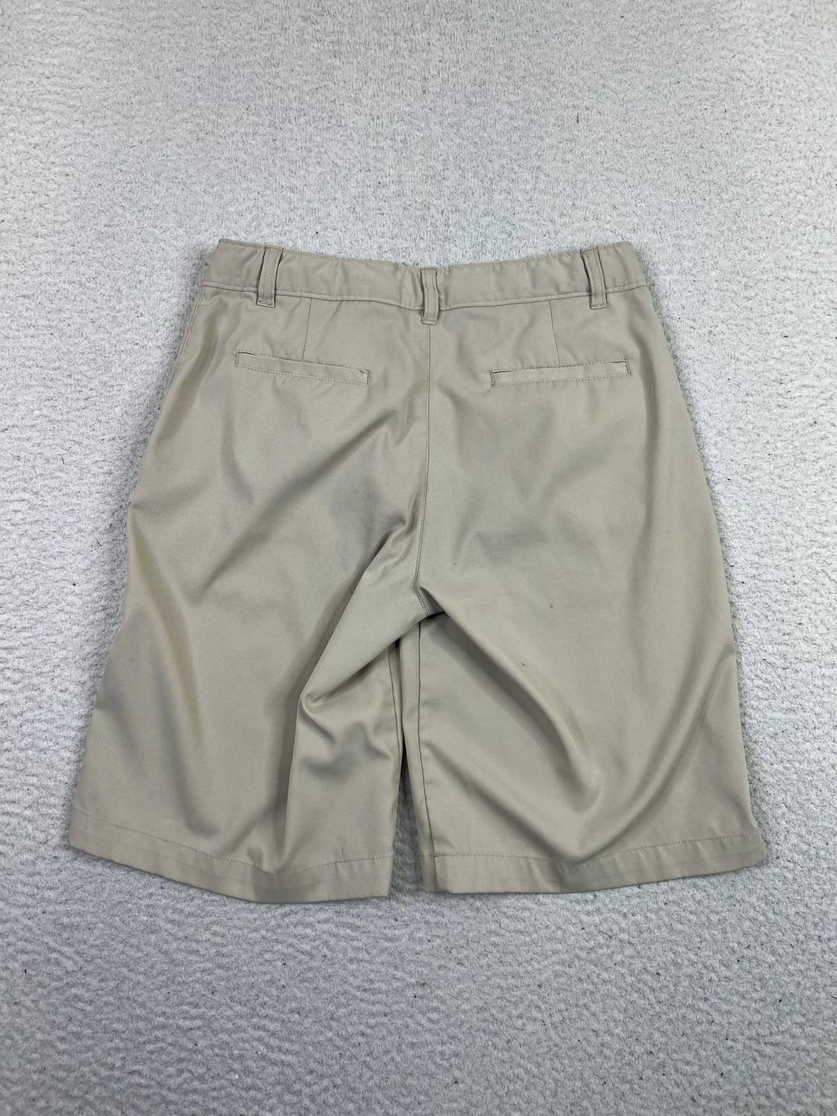 Tommy Hilfiger Shorts Boys 14 Regular Khaki Beige School Uniform Chino Stretch