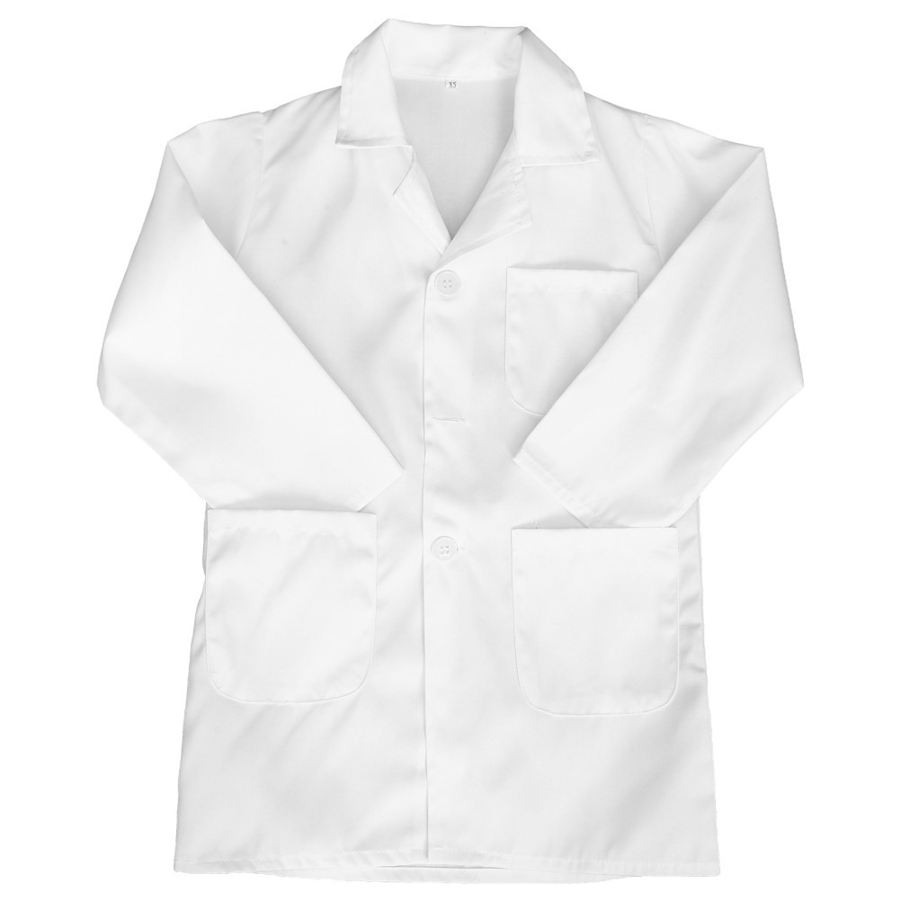 Kids Doctor Costume Role Play Outfit Dress up White Coat Scientist