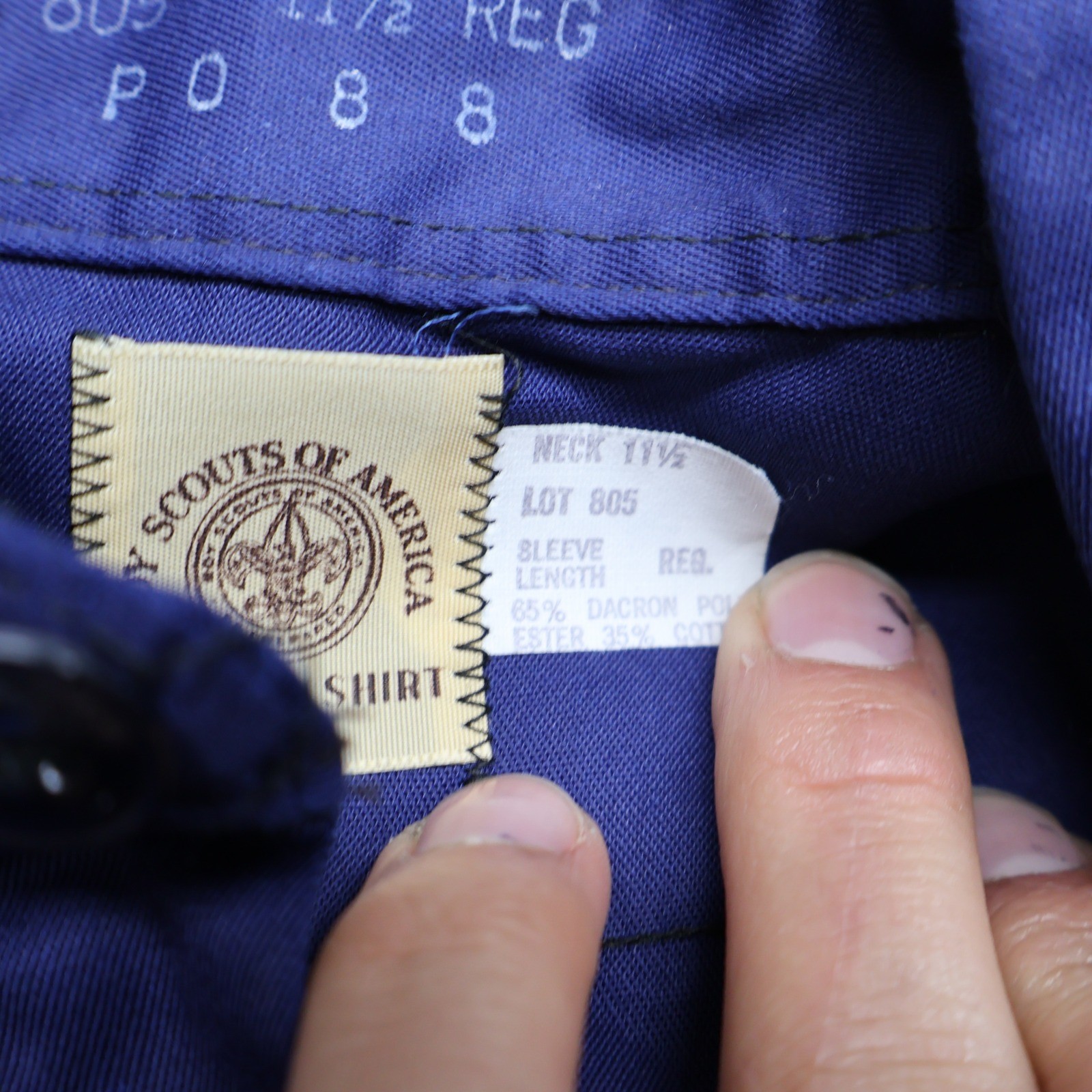 Boy Scouts of America Shirt Youth Medium Japan Recruiter Patches RARE VTG
