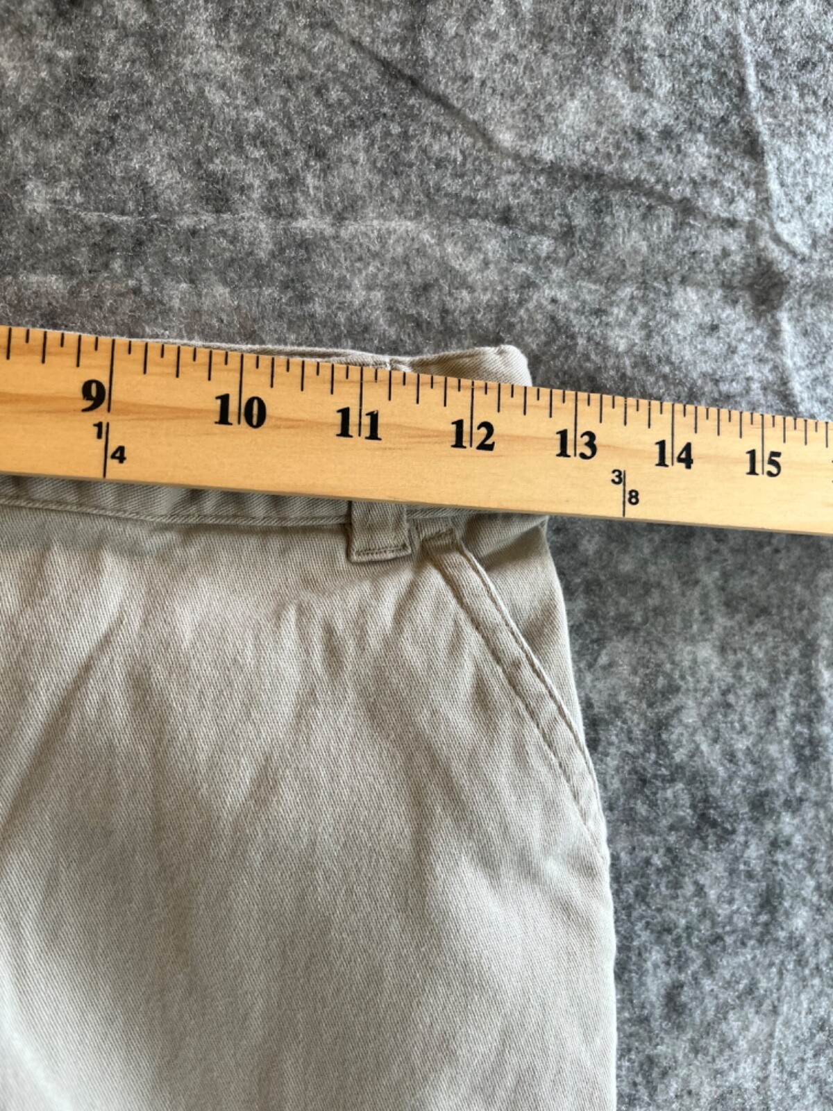 2 Pair-Boys George & Crazy Sz 10 khaki flat front adjust waist uniform pants