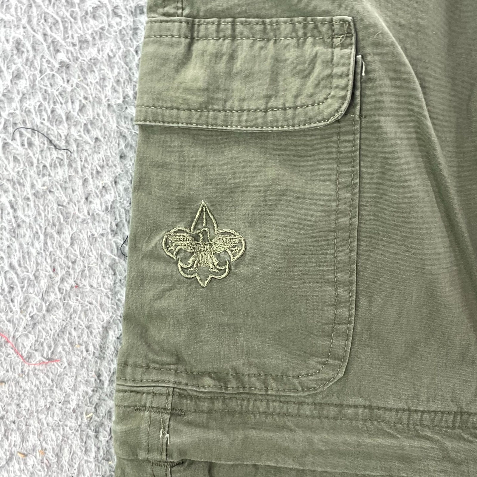Boy Scouts of America Switchback Convertible Uniform Pants Youth 8 Cargo Hiking