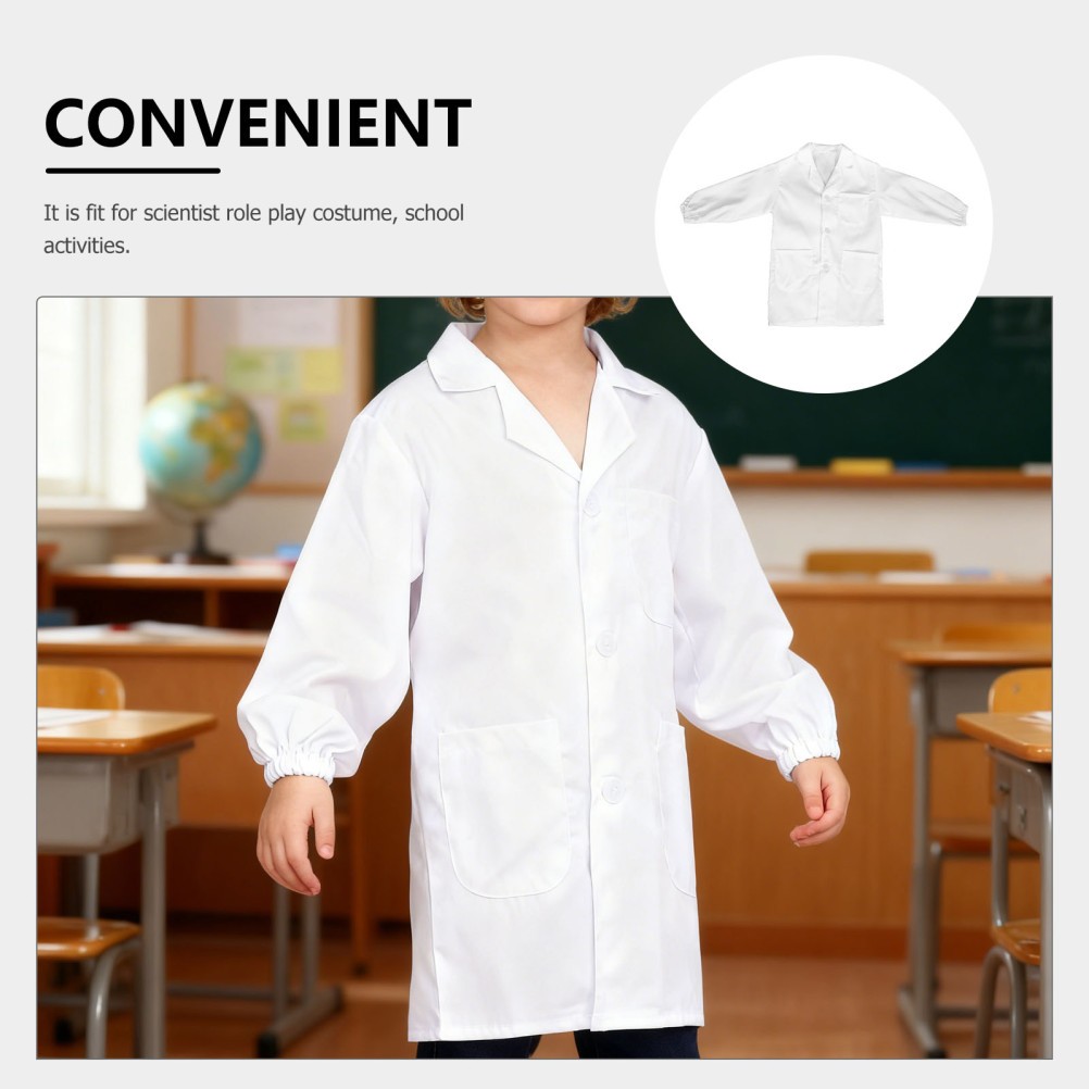 Kids Halloween Dress up Costume Doctor Role Child’s Lab