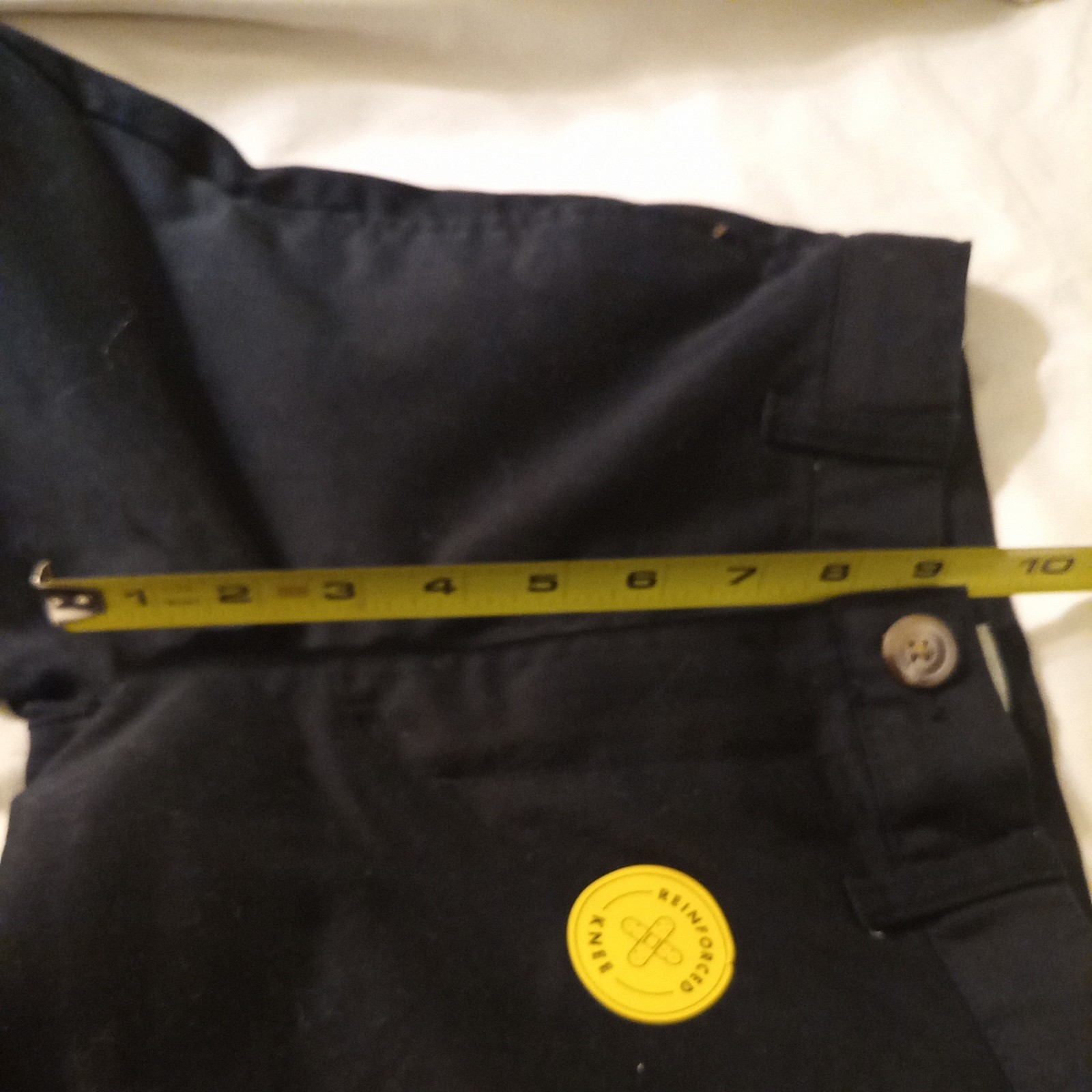 Cat & Jack Navy Black Straight School Uniform Pants Boys Size 8 NEW