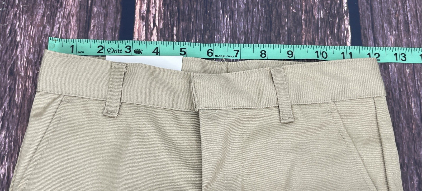Galaxy Beige Khaki School Uniform / Casual Dress Pants Boys Sz 4 NWT