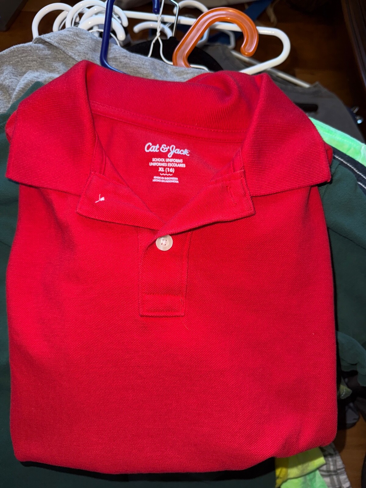 cat and Jack School Uniform XL size 16 boy