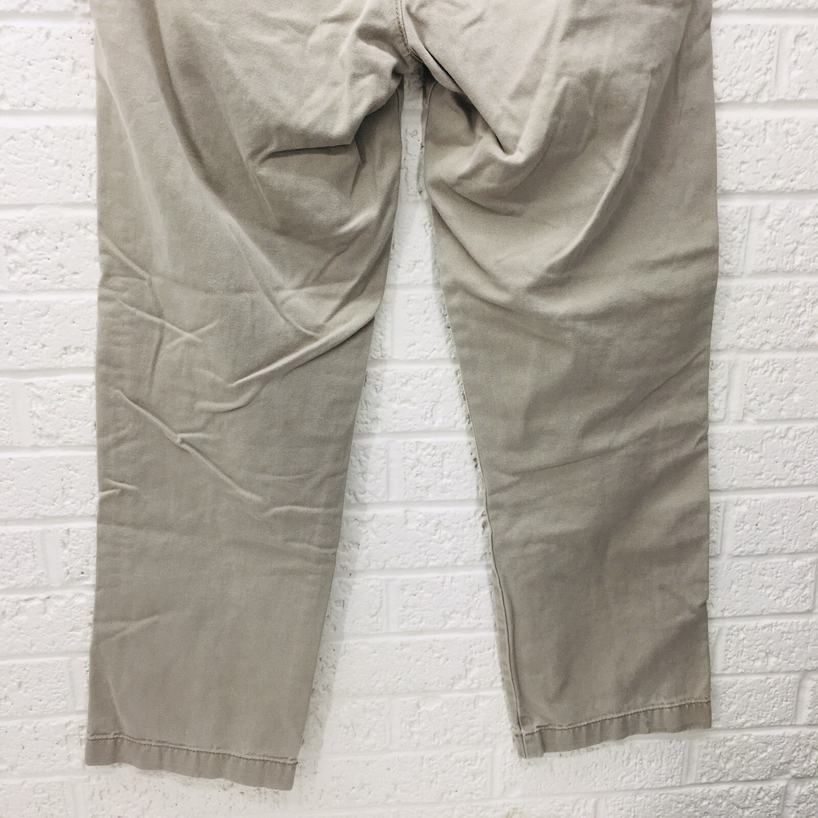 Junior Boy’s OLD NAVY Sz 28×30 Broken-In Khaki Cotton School Uniform Pants Good‼