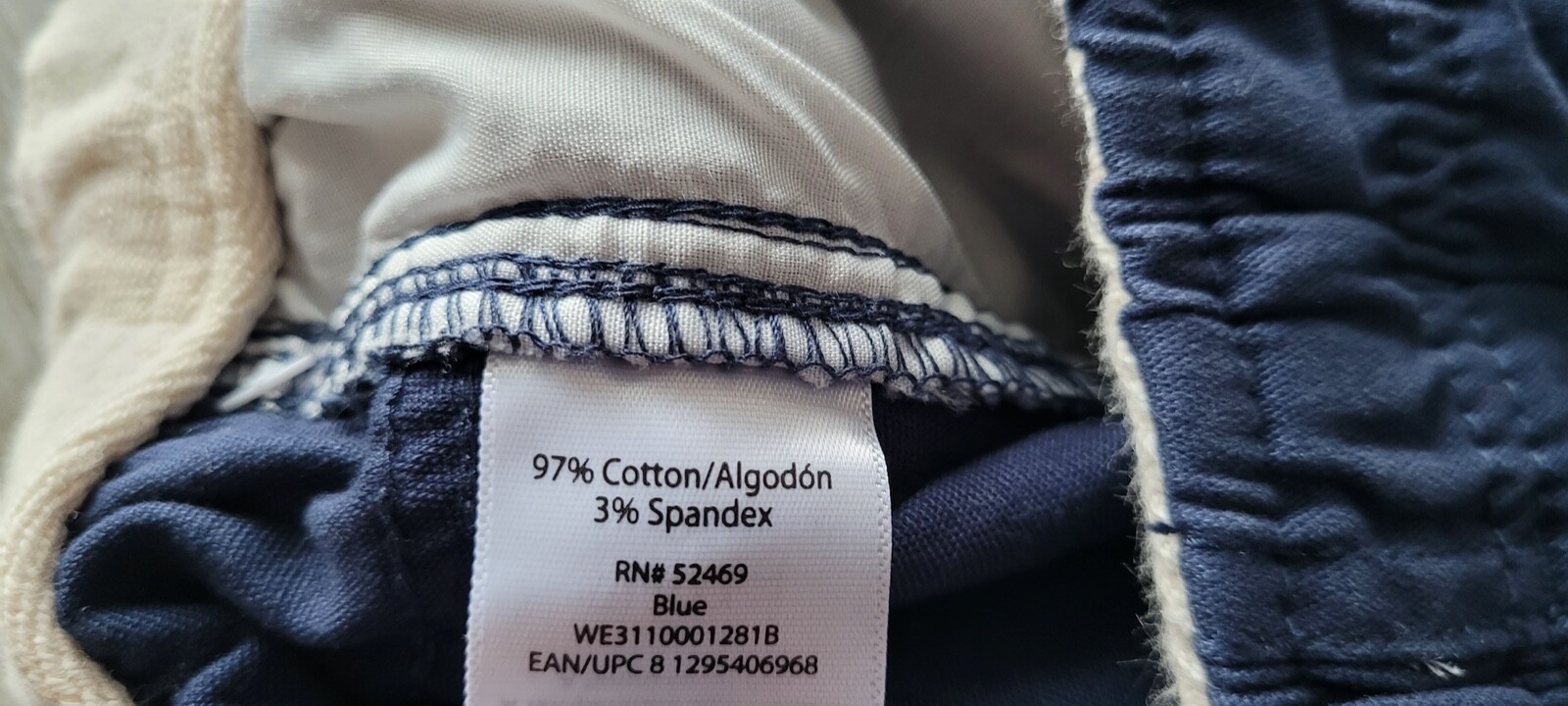 NEW 2 PAIRS SCHOOL UNIFORM NAVY PANTS BOYS XL 14/16 DOUBLE KNEE WONDER NATION